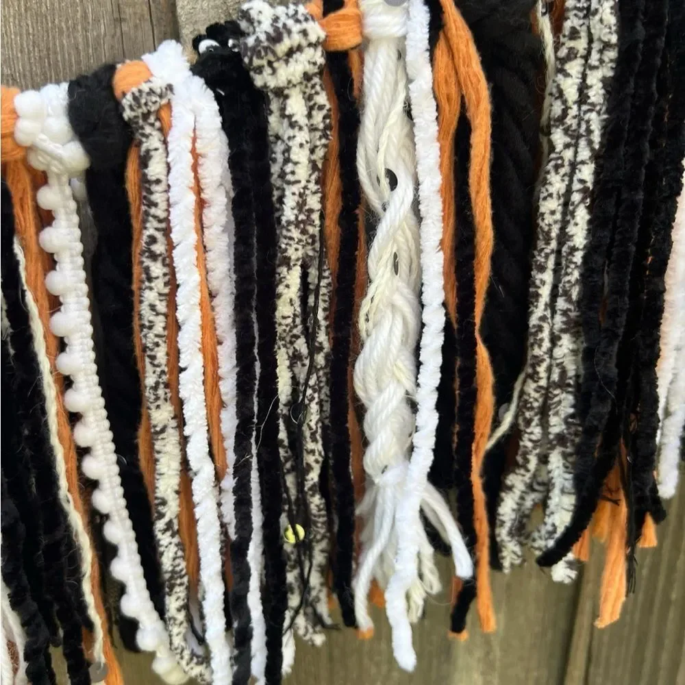 Holiday Halloween Tassel Garland